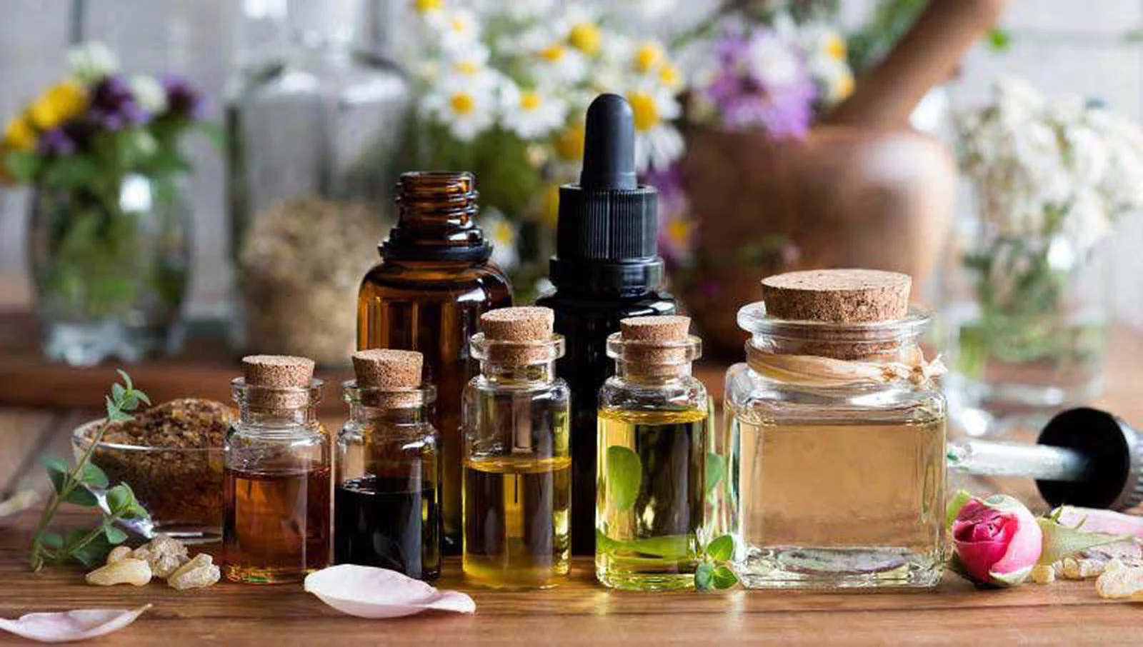 There are over 90 different aromatic essential oils 